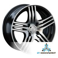6*14 4*100 ET38 73,1 LS Wheels NG277 BKF