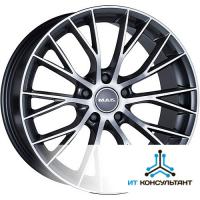 8,5*20 5*120 ET38 72,6 MAK Munchen Gun Metallic Mirror Face